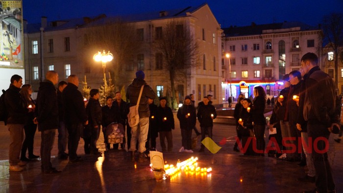 вшанування Дмитра Чернявського у Вінниці фото