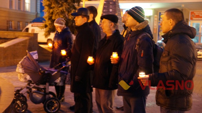 вшанування Дмитра Чернявського у Вінниці фото