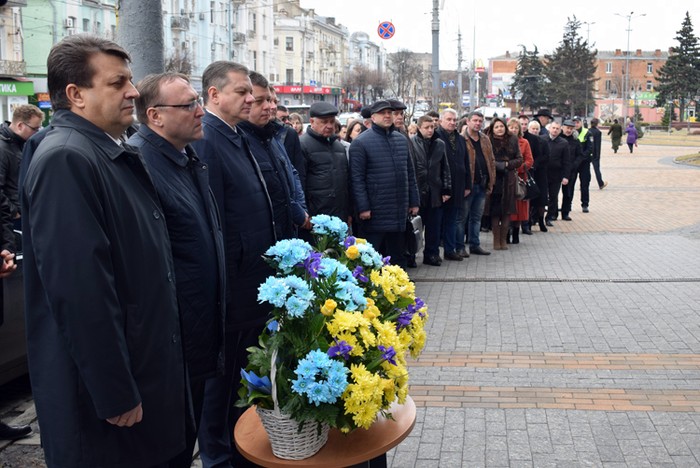 вшанування Дмитра Марковича у Вінниці фото