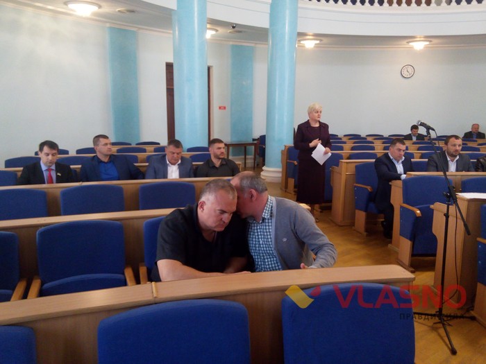 конфлікт на президії Вінницької облради фото