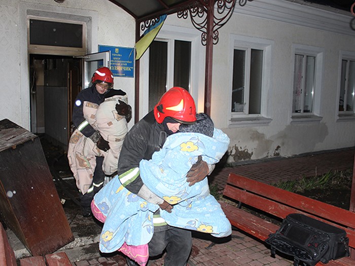 пожежа у дитячому реабілітаційному центрі в Хмельницькому фото
