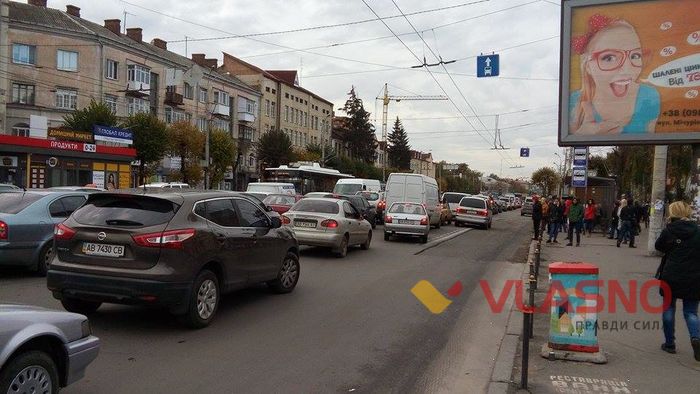 затори у Вінниці фото