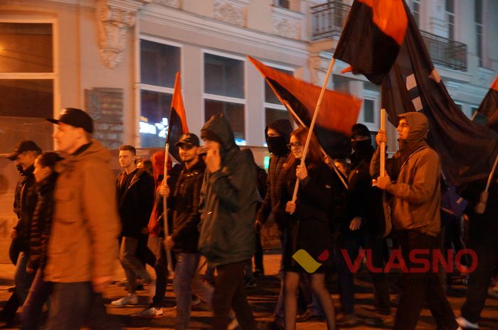 «Дух одвічної стихії» пронісся Вінницею: у місті відбувся марш УПА 