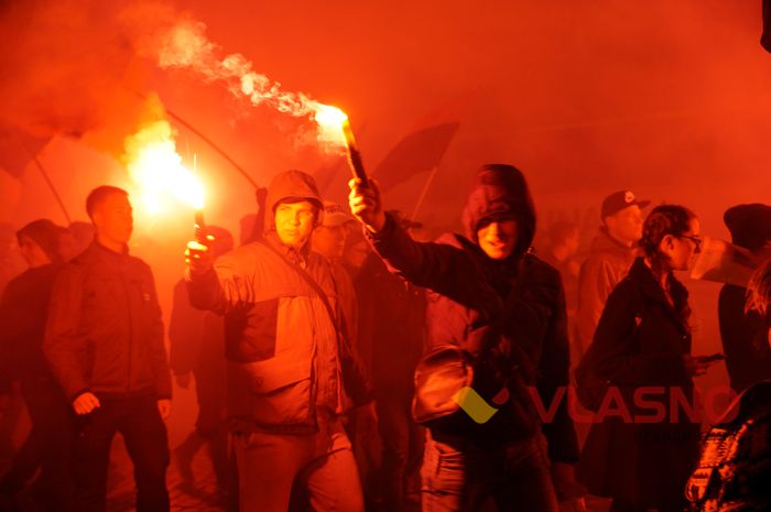 «Дух одвічної стихії» пронісся Вінницею: у місті відбувся марш УПА 