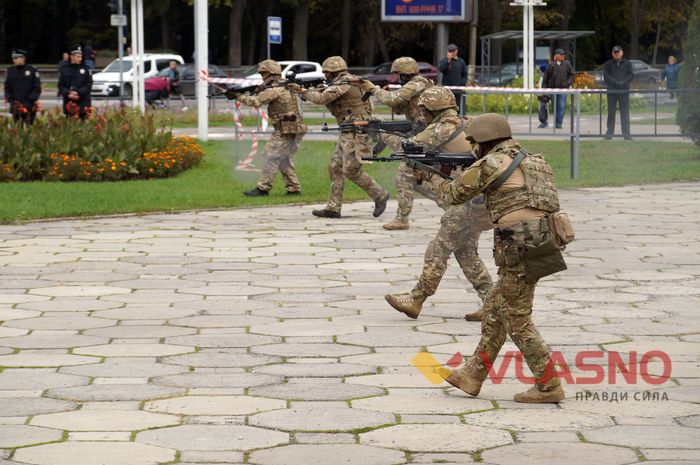 Спецпризначенці «відбили» «терористичну атаку» на Вінницю 