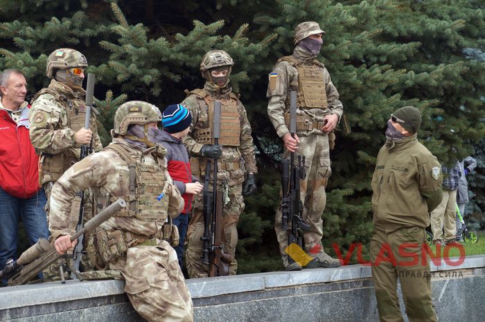 Спецпризначенці «відбили» «терористичну атаку» на Вінницю 