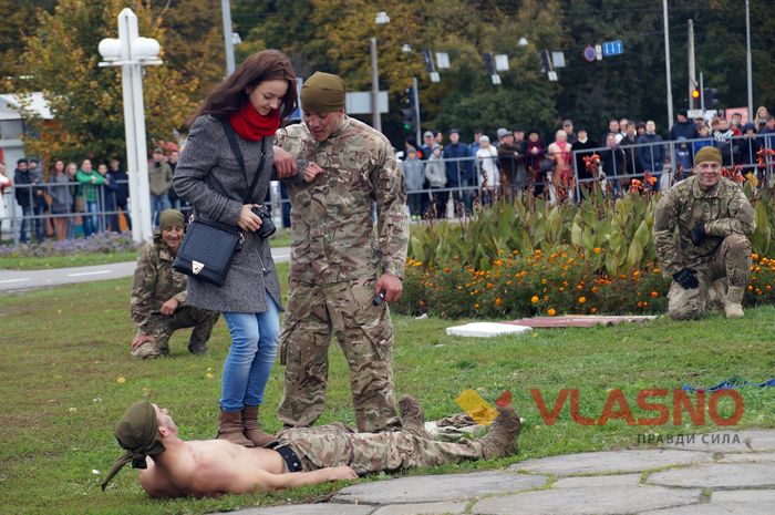 Спецпризначенці «відбили» «терористичну атаку» на Вінницю 