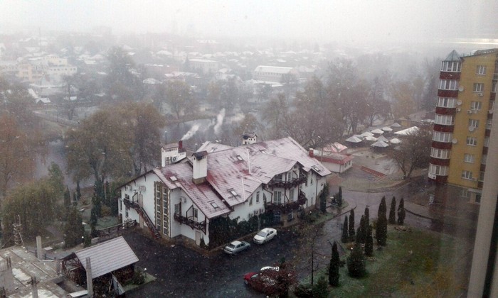 сніг у Сумській області фото