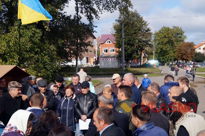 мітинг у Калинівці фото