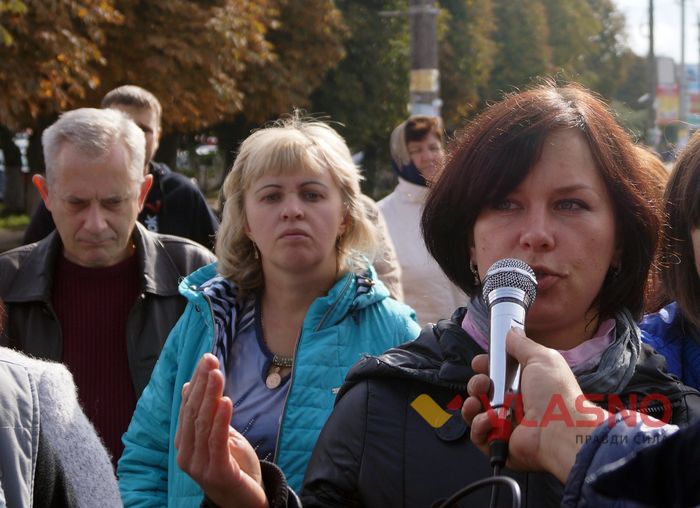 мітинг у Калинівці фото