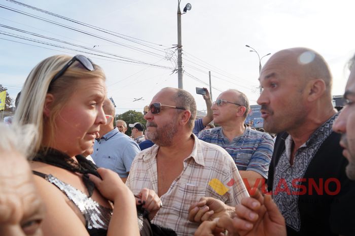 У Вінницю приїхав Саакашвілі: не обійшлося без провокацій