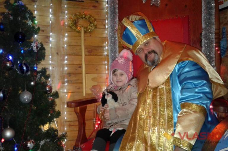 резиденція Діда Мороза у Вінниці фото