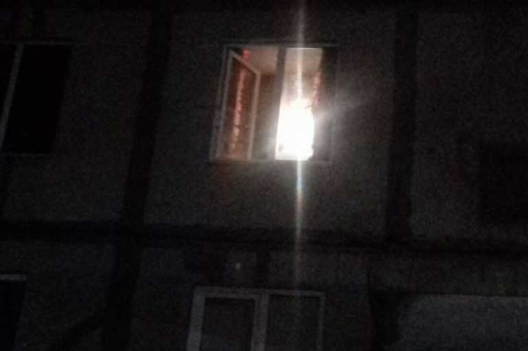 пожежа у багатоповерхівці у Вінниці фото