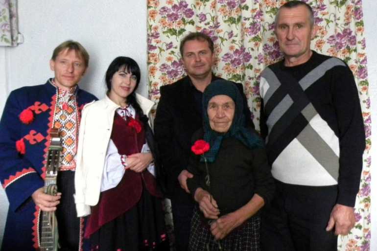 на Вінниччині привітали партизан фото