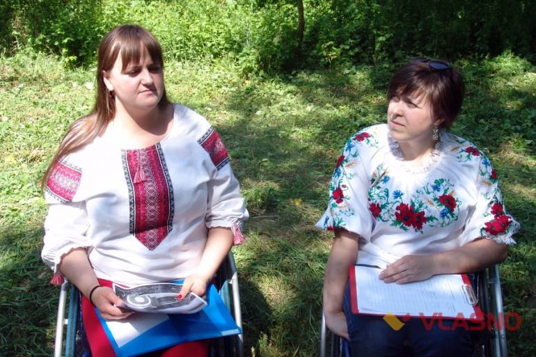 майданчик для дітей з обмежиними фізичними можливостями у Вінниці
