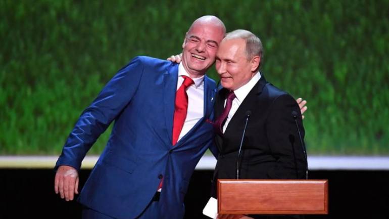 ЧС поліпшив імідж Росії &ndash; президент FIFA