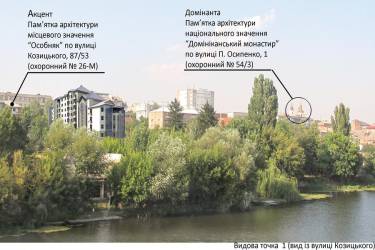 забудова на вулиці Монастирській у Вінниці фото