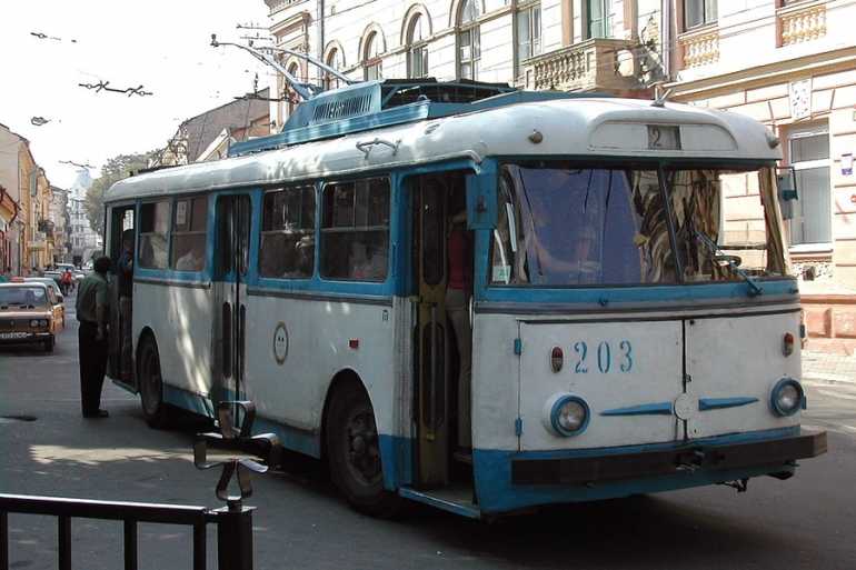 тролейбус у музей фото