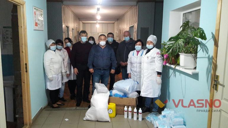У лікувальні заклади 12 сіл Іллінеччини привезли  допомогу від народного депутата від ВО &laquo;Батьківщина&raquo; Олега Мейдича та МХП
