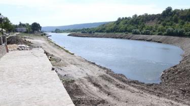 На Вінниччині завершують облаштовувати міні-море з пішохідною косою та пляжем