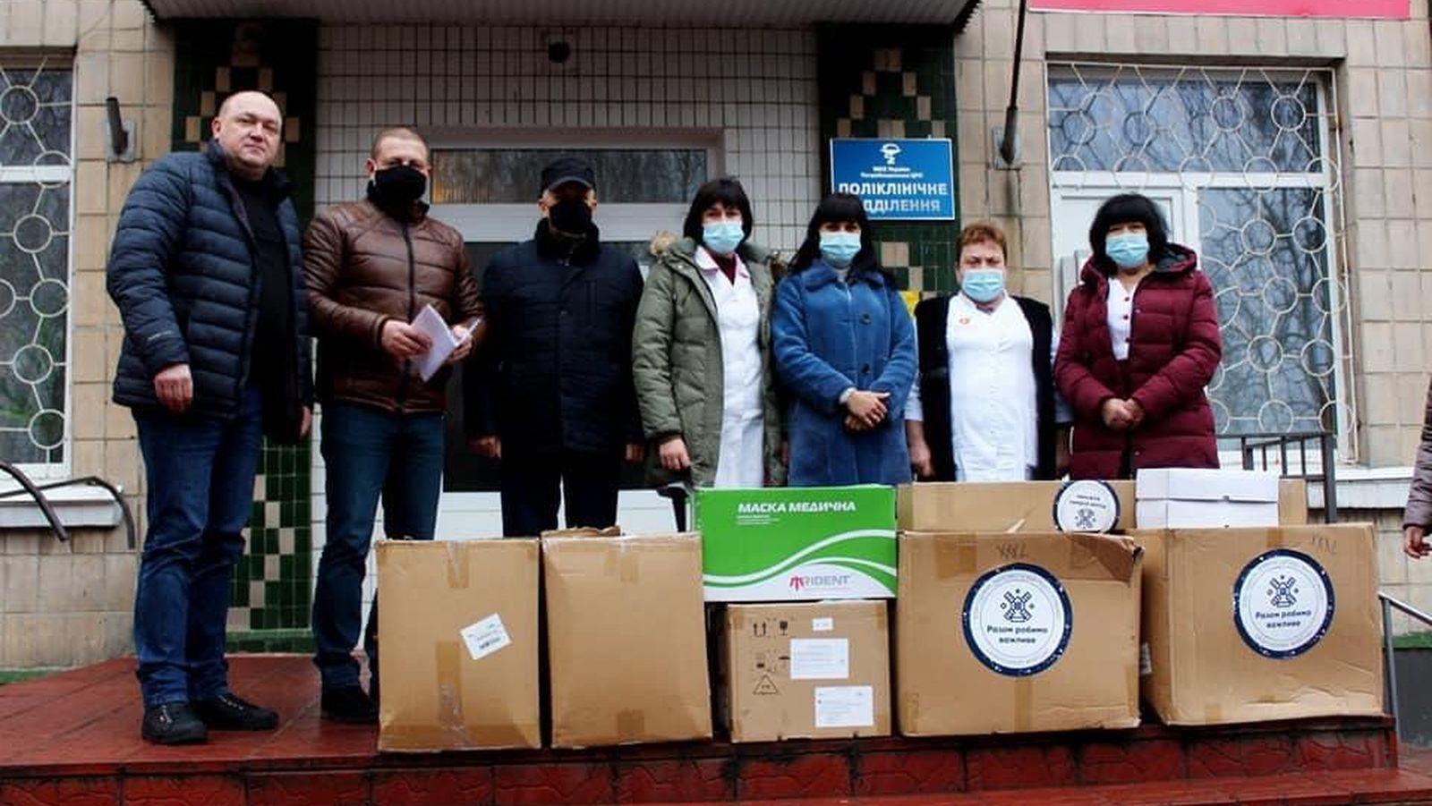 Медики Погребищенської ЦРЛ знову отримали благодійну допомогу від народного депутата та благодійного фонду