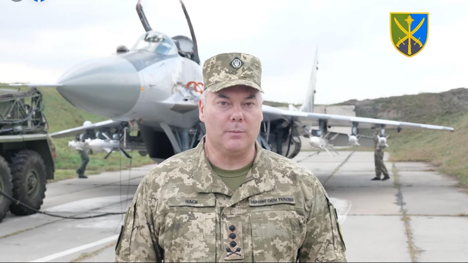 Вітання командувача ОС ЗСУ генерал-лейтенанта Сергія Наєва з Днем Повітряних Сил Збройних Сил України (ВІДЕО)