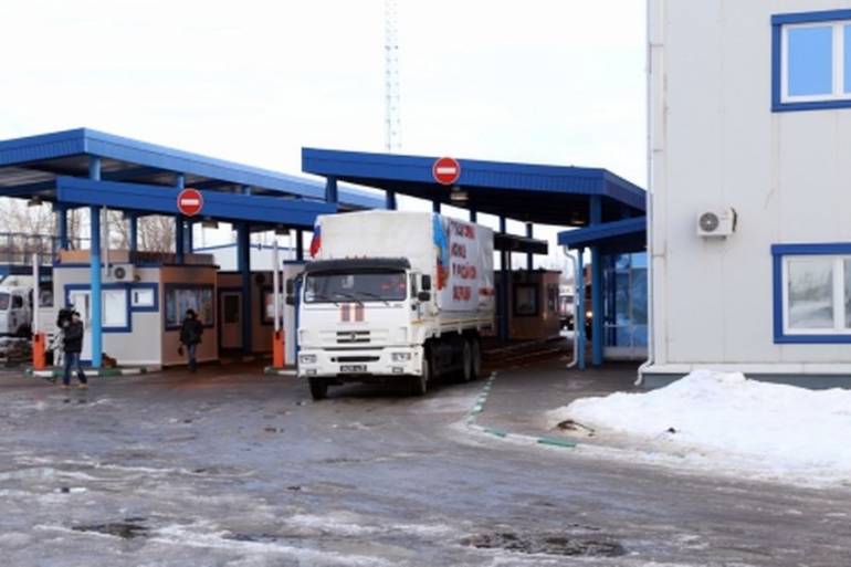 17 російський &ldquo;гумконвой&rdquo; перетнув український кордон
