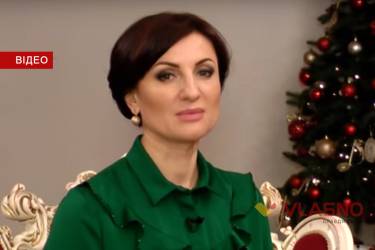 Новорічне привітання депутата обласної ради Людмили Станіславенко