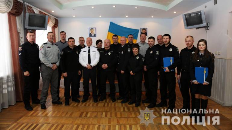 Канадські поліцейські провели вишкіл для колег із Вінниці