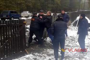 "розборки" між громадянином Латвії та посадовими особами лісового господарства фото