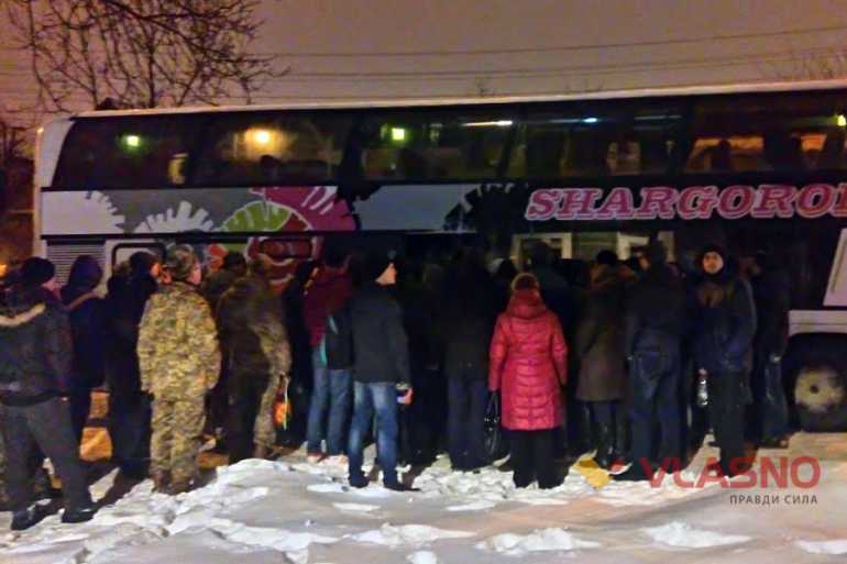 відправка контрактників з Вінниці фото