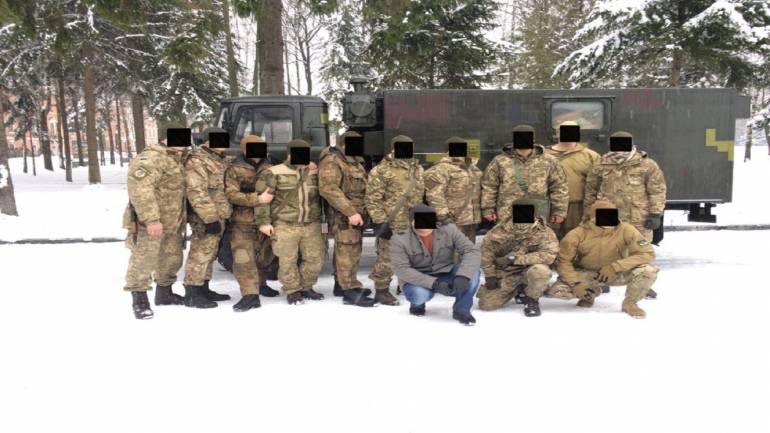 Вінницькі спецпризначенці вирушили в зону АТО (ФОТО)