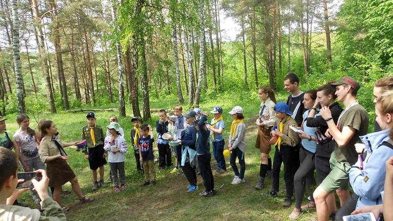 Намети, вишколи та природа: на Вінниччині пластуни зустрічали весну