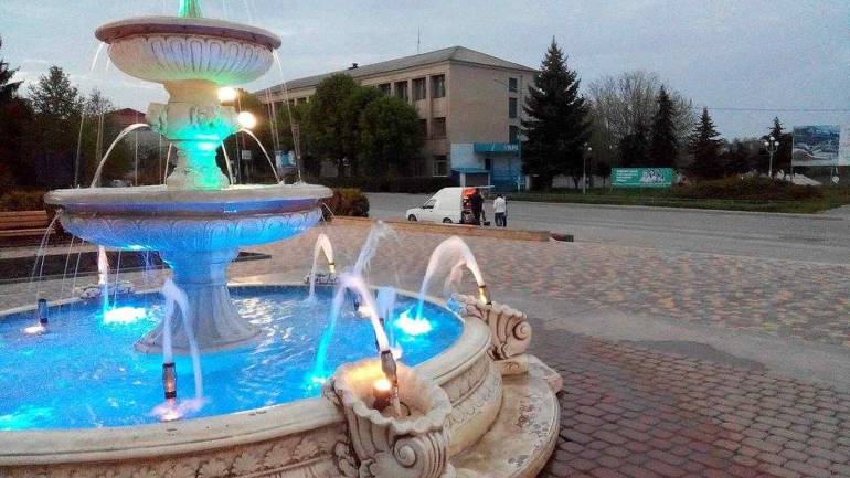 На Вінниччині є міні-фонтан  &laquo;Рошен&raquo;