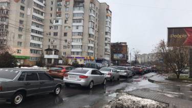 У Вінниці щодня утворюються численні затори