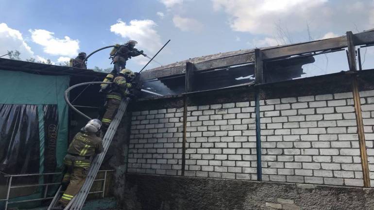 У столичному Гідропарку пожежа
