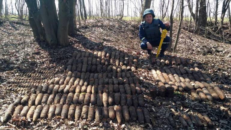 На Вінниччині ліквідували 5 боєприпасів часів Другої світової війни