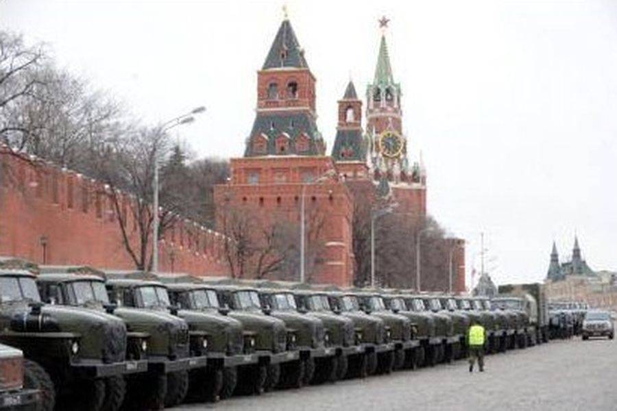 У Москву вводять внутрішні війська