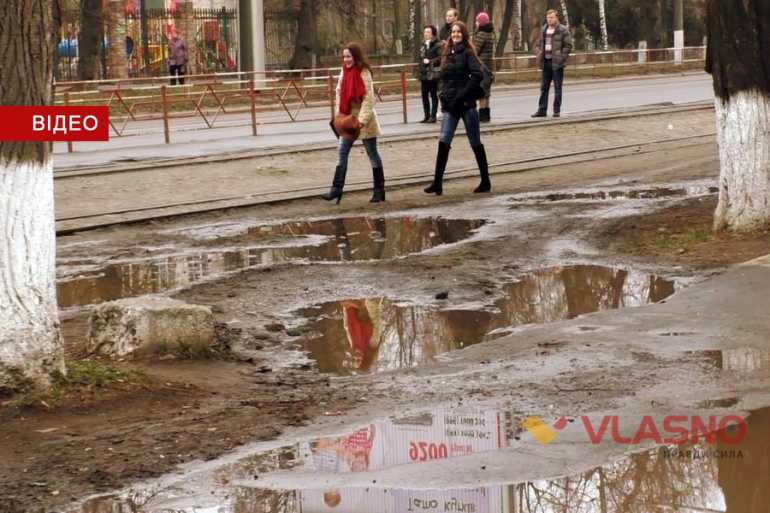 ремонт тротуару фото