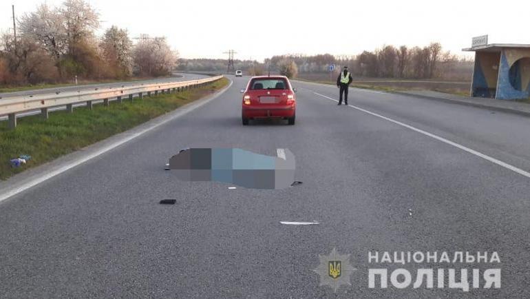 На Вінниччині поліцейський насмерть збив пішохода
