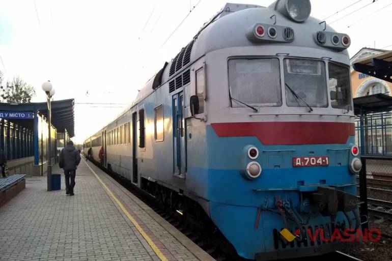 потяг Вінниця Гайворон фото