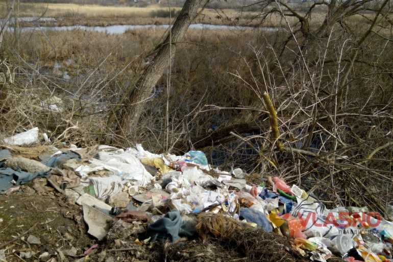 Дохлі курки на смітнику у Корделівці фото