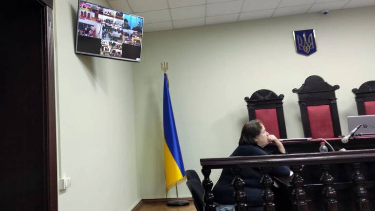 Зоя Кузьменко на суді фото