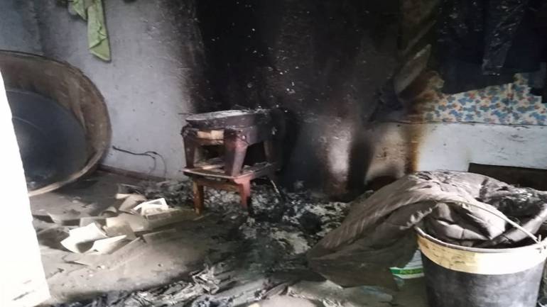На Вінниччині в обгорілому будинку виявили тіло чоловіка