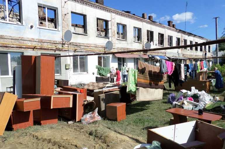 згорів будинок у місті Бар фото