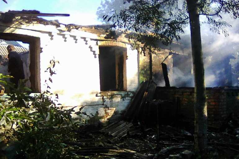 пожежа в Оратівському районі фото