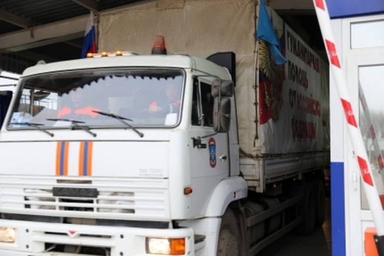 Позачерговий російський &laquo;гумконвой&raquo; перетнув український кордон