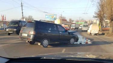 Зранку пів Вінниці було паралізовано через чотири ДТП