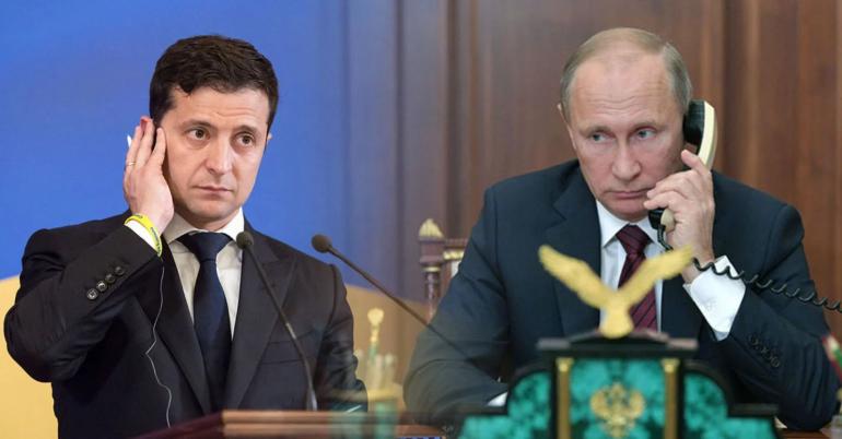 &laquo;Тиша&raquo; на Донбасі, заручники та децентралізація: Зеленський поговорив із Путіним