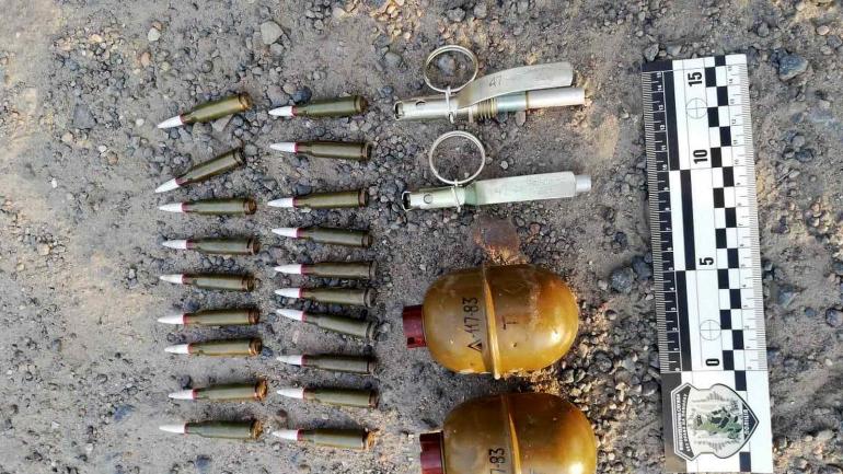 Військовий з Піщанського району незаконно зберігав гранати в машині